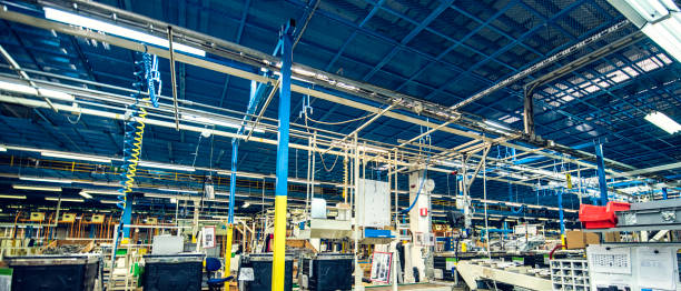 Atelier de production industrielle